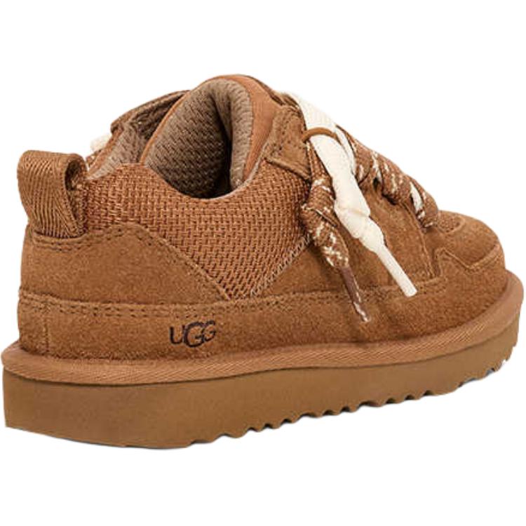UGG Lo Lowmel Kids Chestnut Детские кроссовки коричневые 1166490K-CHE