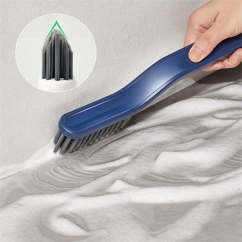 With Clip Corner Cleaning Bathroom Cleaning Brush Scraping Brush Floor Seam Brush Window Gap Brush