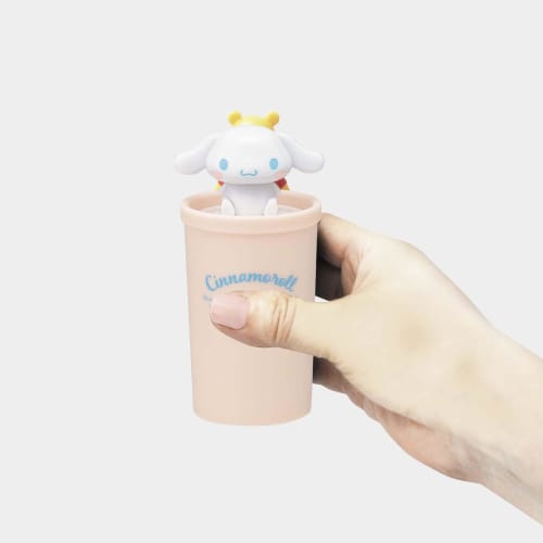 Skater Toothpick Holder with Mascot, Toothpick Holder, Toothpick Storage, Desktop, Sanrio Cinnamoroll Design, TWYJ1D-A