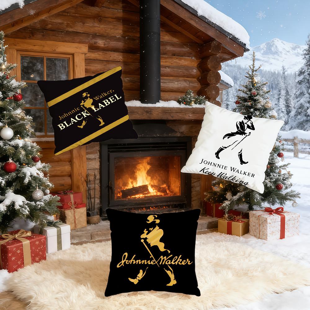 J-JOHNNIE W-WALKER Beer cushion cover Home Bedding Sofa living Room pillowcase Simple Soft Skin Cushion Cover