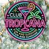 Charming 1pc Aluminum Wall Art of Club Tropicana, Vintage Round Sign. Ideal for Home Decor, Great As A Gift for Bar, Cafe Spaces