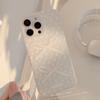 Супер Сказочный Инс Стиль Подходит для Чехла для Мобильного Телефона Apple 16 17pro Max Цветочный Бант Iphone14 Матовый Белый 13