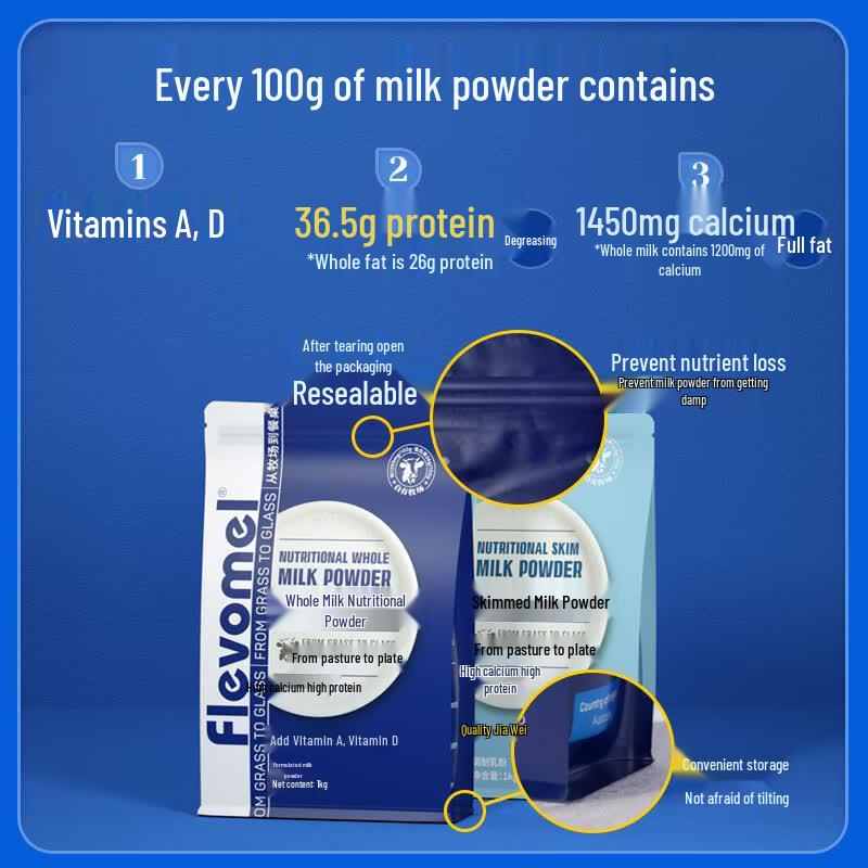 Windmill Farm Full-Fat High Calcium Milk Powder 1KG