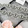 5.5Cm Wavy Organza Beads Embroidery Barcode Clothing Luggage Skirt Decorative Lace Accessories
