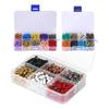 1800/510Pcs Ball-shape Push Pin Map Pins Cork Board Tacks Multicolored Quilting Positioning Pin for Sewing Dressmaking