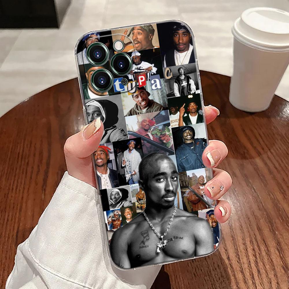 2 Pac Тупак Тупад Джада Рэпер Чехол Для Apple iPhone 17 16 15 14 13 12 11 Pro Max Plus 16E 17Air 17Pro Чехол Для Телефона Силиконовый Funda