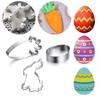 Egg Baking Pastry Tool Stainless Steel Easter Cookies Cutter Cake Mold Biscuit Mould Easter Rabbit