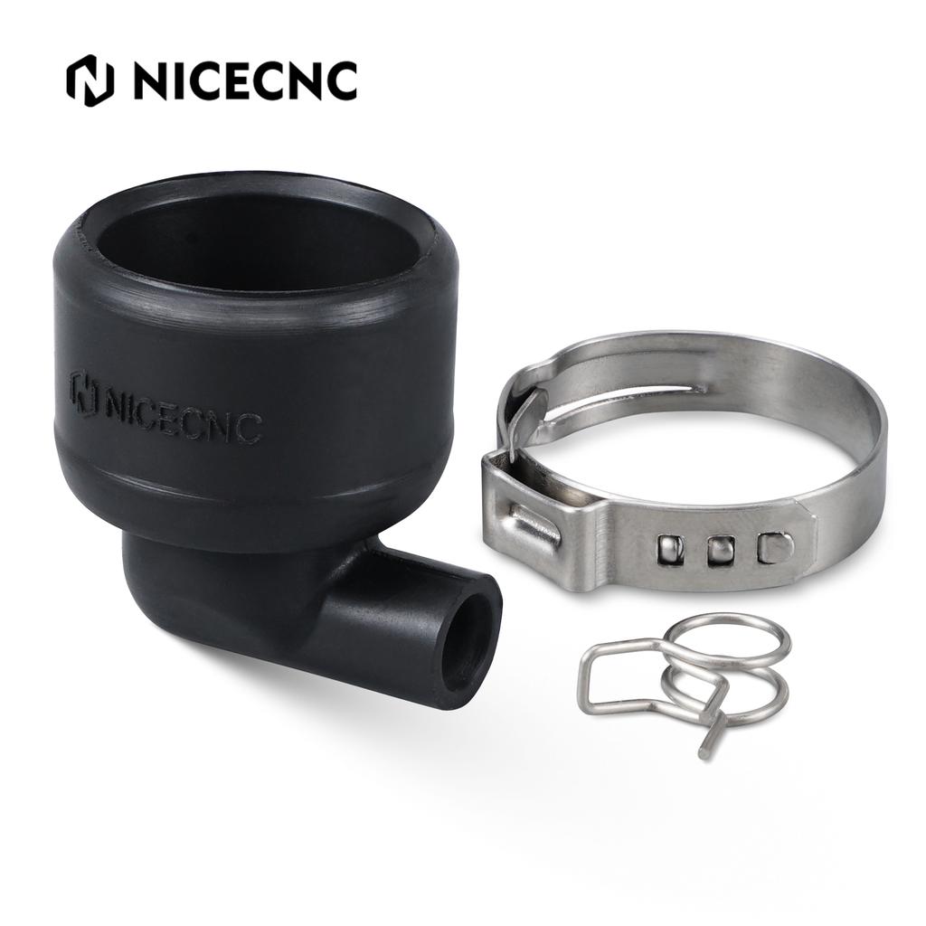 NICECNC For KTM EXC 300 250 XCW 2024 2025 Motorcycle Angle Piece Oil Tank For Husqvarna TE 300 TE 250 GasGas EC 300 EC 250