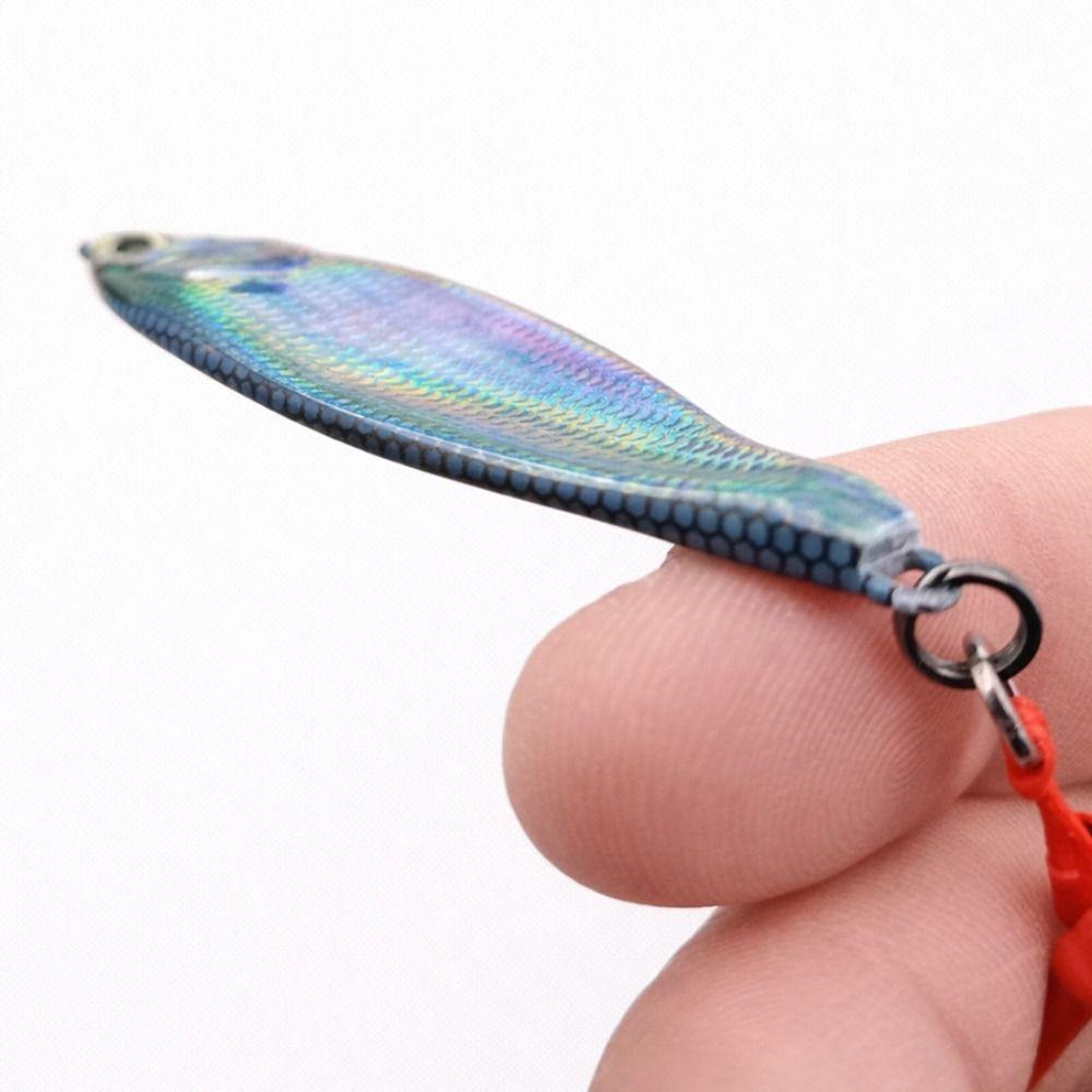 10g 20g Slow Falling Jig Realistic Action Jigging Bait Lure 3D Konosirus Metal Jig  Saltwater
