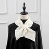 1PC Women's Knitted Cross Scarf for Warmth Softness Lightness and Fashion