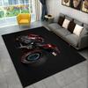 3D Киберпанк Концепт Мотоцикла Мультяшный Ковер, Ковер для Гостиной Спальни Дивана Прихожей Декор, Детский Нескользящий Коврик