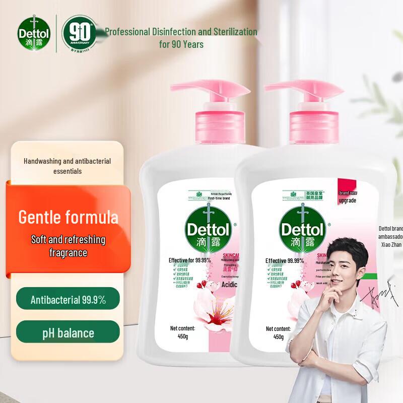 Dettol Здоровое антибактериальное средство для мытья рук