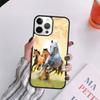 Чехол для телефона «Бегущие лошади» для iPhone 17 Air 14 13 12 16 Pro Max 15 Plus Защитный корпус Max coque