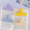 1pc Magnetic Clip Scrapbooking File Organizer Document Keeper Retro Plastic Pocket Bill Magnet Clip Office Stationery Supplies