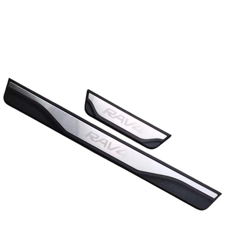 Для Toyota RAV4 RAV 4 2014 2015 2016 2017 2018 нержавеющая накладка на порог двери протектор педали отделка автомобиля Стайлинг