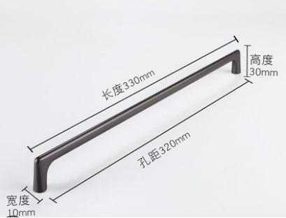 Creative New Art Deco Carbon Steel Cabinet Handles Decor Pull Cupboard Door Handle for Kitchen Cabinets
