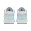 Детские кроссовки Air Jordan 1 Low SE GS Glacier Blue разноцветные белые суперфиолетовые HJ3481-491
