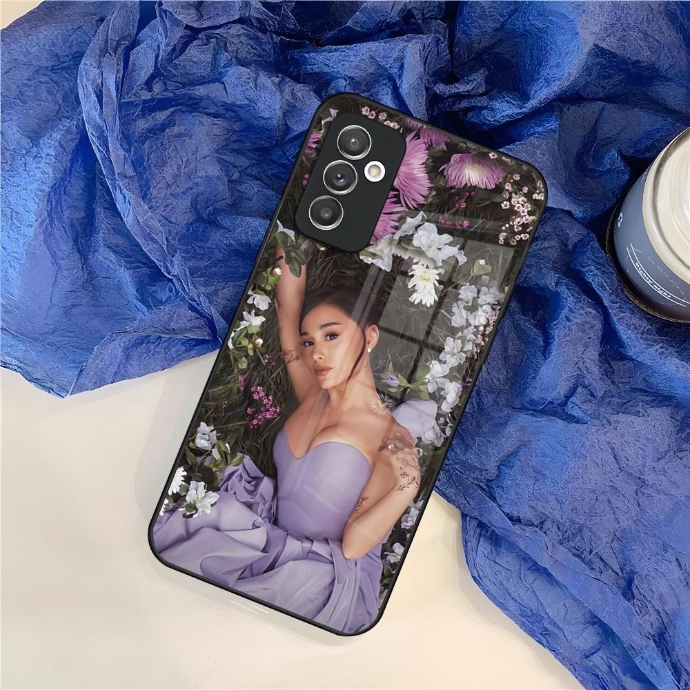 Чехол для телефона A-Ariana G-Grandes для Samsung Galaxy S25 S24 S30 S21 S23 S20 S22 Fe Note 20 Pro Ultra Plus стеклянная крышка