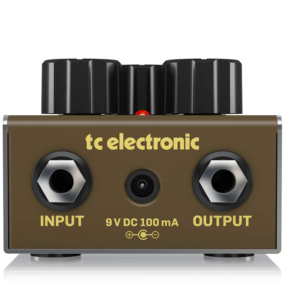 Tc electronic Аналоговая педаль Fuzz с широким диапазоном усиления и аналоговой схемой True Bypass HONEY POT FUZZ