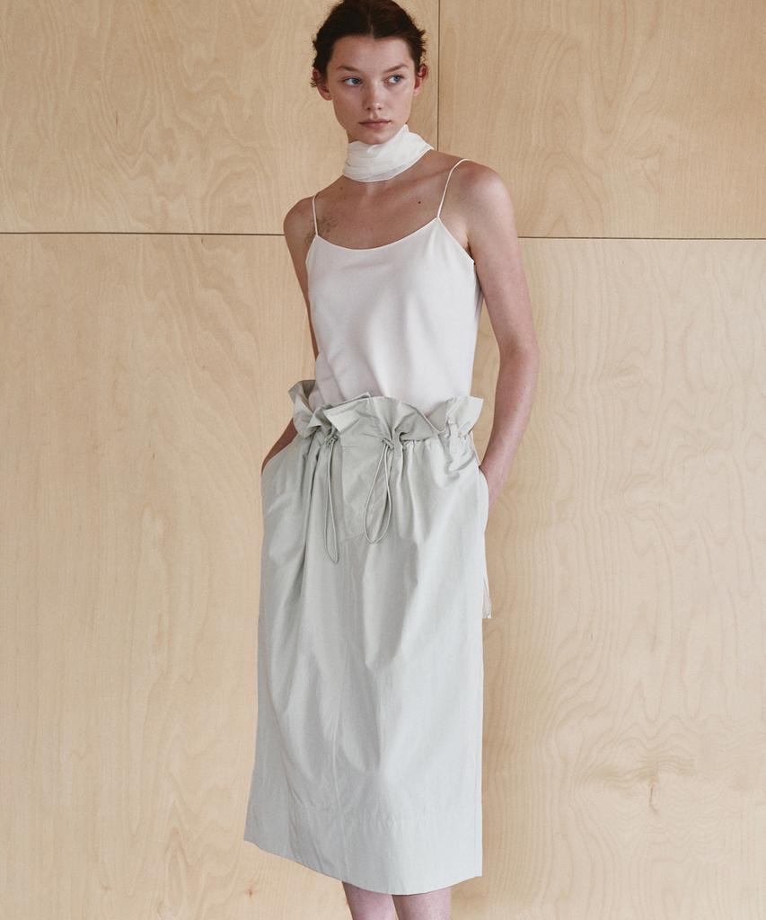 Bopeu Nerin Gather Skirt (Pistachio)