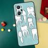 Чехол для Realme 10 11 12 13 14 Pro Plus C67 C65 C63 C61 C55 C53 C51 C35 C71 C75 GT7 15 Pro с изображением Зуба Дентал