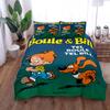 The Cock and The Fox Fairy Duvet Cover Set King Queen Double Twin Single Bed Linen Set