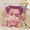 Love GGoro Majima YYakuza Cushion Cover Silky Short Plush Invisible Zipper Dustproof Sofa Pillow Case For Home Decor