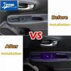 JIDIXIAN Car Interior Window Lift Button Panel Decoration Cover for Jeep Renegade 2016 2017 2018 2019 2020 2021 2022 2023 2024