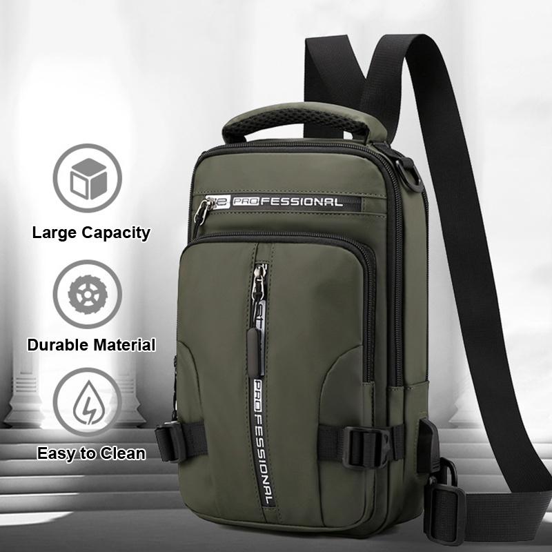 Сумка через плечо для мужчин и женщин, маленькая сумка через плечо, водонепроницаемый рюкзак через плечо, легкая сумка через плечо для походов и путешествий