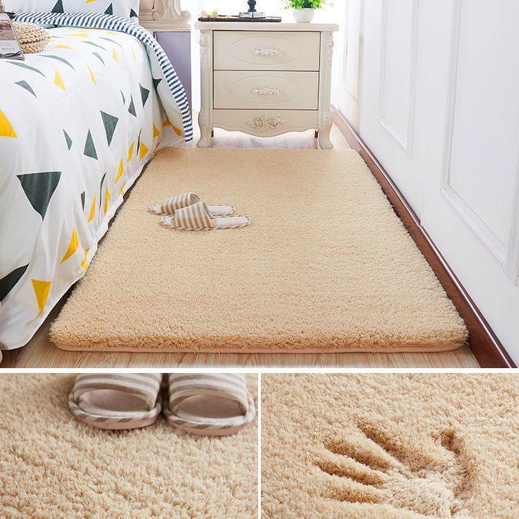 Soft Fluffy Carpet Pink Yellow White Multicolored Rug Decoration Bedroom Girl Large Carpet Plush for Living Room Mat Shaggy