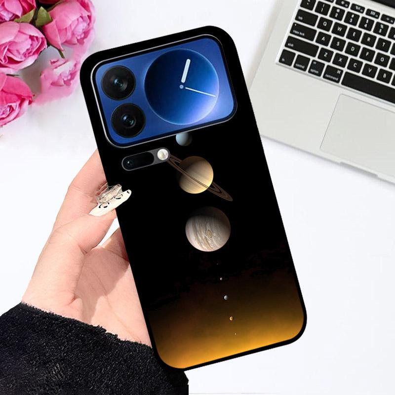 Силиконовый чехол для Xiaomi 17Pro/17 Pro Max, противоударная задняя крышка телефона, милые расписные Fundas для Xiaomi17 Pro Max, мягкий ТПУ корпус