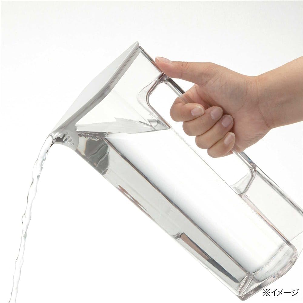 CAINZ Бутылка для холодной воды с ручкой, которая помещается в широкое горлышко, помещается в дверь, хороший дизайн, чай, чай из ячменя, кувшин для чая из ячменя, бутылка, 1,2 л, не