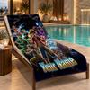 Custom Name One Piece Beach Towel Personalized Text Soft Towel Swimming Travel Bath Gift