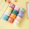 4cm X 10 Yards Iridescent Fishtail Yarn Ribbon, Polyester Lace Tulle for Floral Art & Baking.