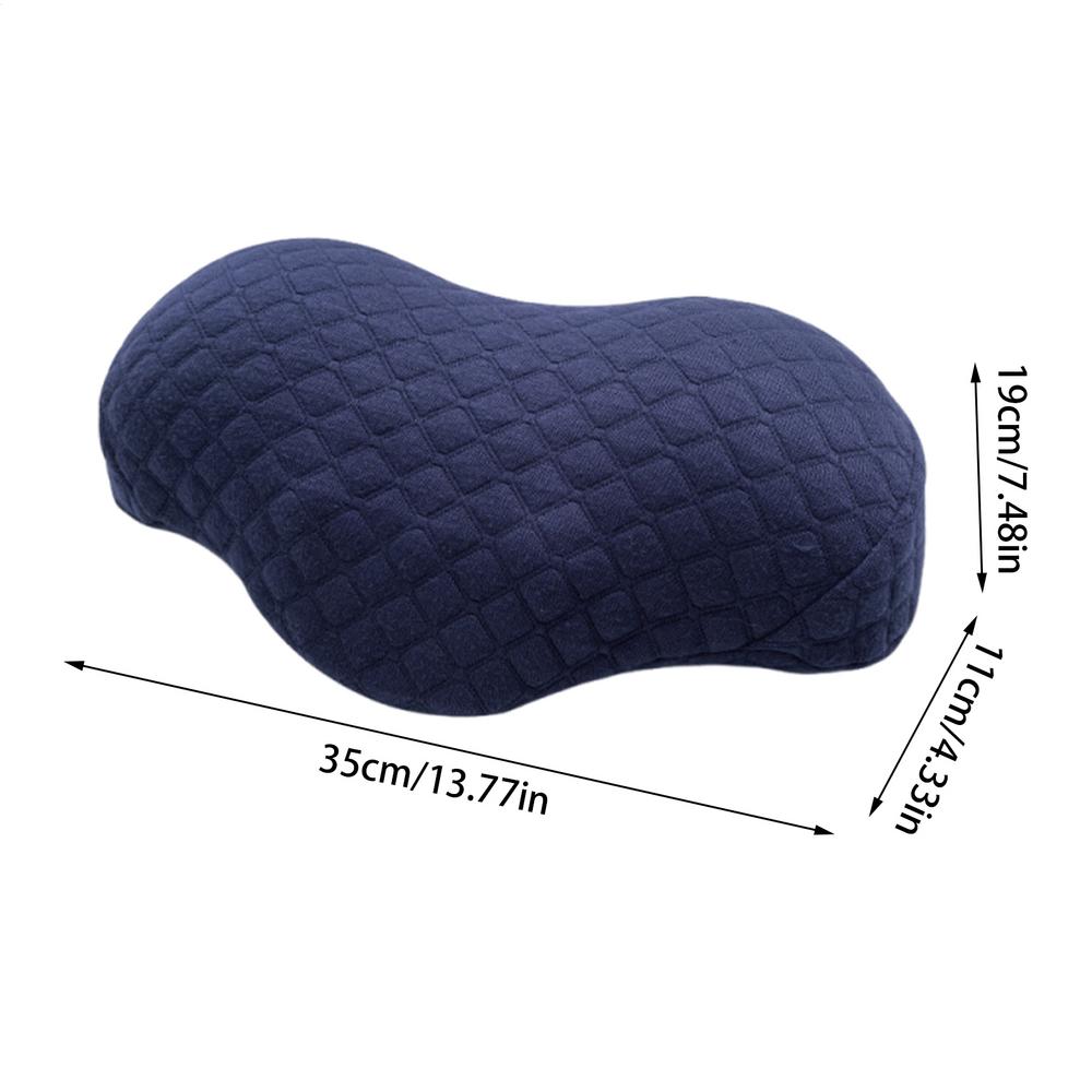 Neck Massage Pillow Magnetic Massaging Neckrest Ergonomic Neck Magnetic Massage Support Pillow For Camping Sleeping Travel Daily