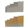 100pcs White Titanium Coated Drill Bits Titanium Coated White Drill Bits  Wood Drilling
