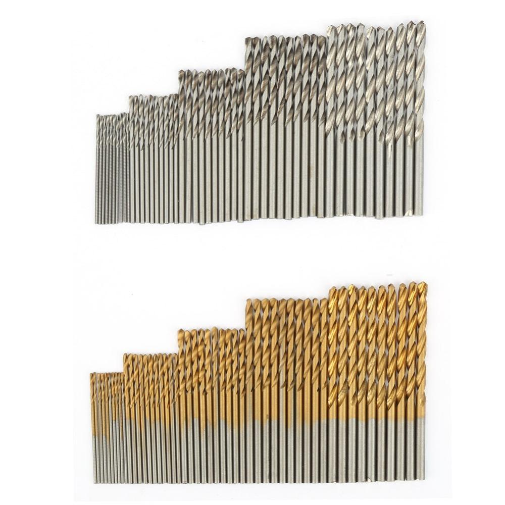 100pcs White Titanium Coated Drill Bits Titanium Coated White Drill Bits Wood Drilling