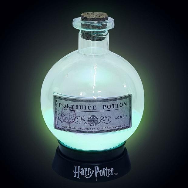 Lampka harry potter magiczna eliksir wielosokowy lampa zmieniająca kolor