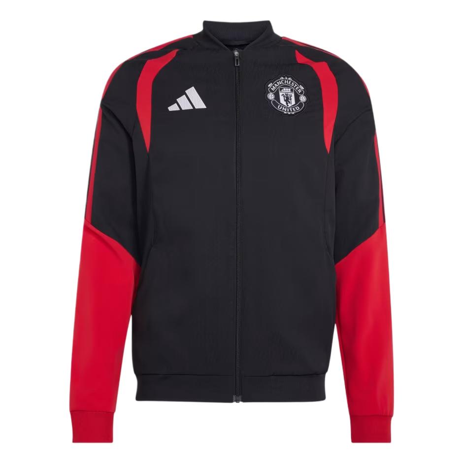 adidas Дышащая мужская куртка с молнией и длинным рукавом Manchester United Jackets KC4863