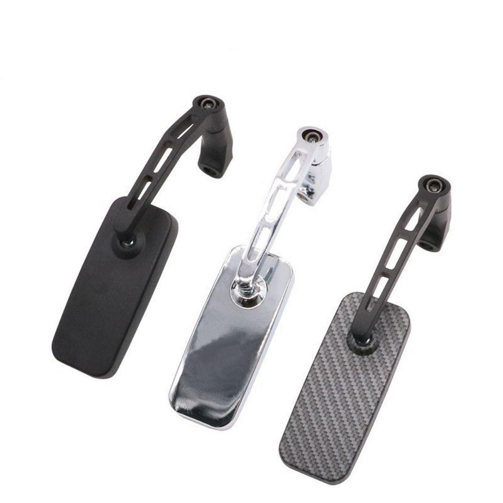 Adjustable Rear View Mirror  For Scooter Blue Glass Motorcycle Handlebar Rearview Mirrors  ATV