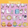 Animal Eyecatching Cartoon Duck Goose Brooch Collection In Alloy For Accessories Fun