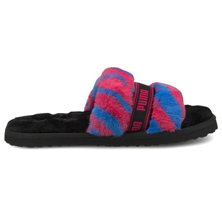 Puma Шлепанцы Fluff Slide 'Дикий свекольный фиолетовый' Женские 385276-02