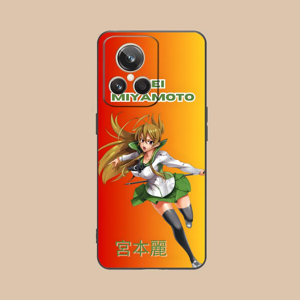 Чехол для телефона Highschool Rei Miyamoto для Realme 15 14 13 12 11 10 9 Pro Plus T i Lite 5G Цветной Печатный Чехол Красивый Чехол