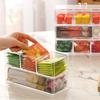 Transparent Tea Bag Storage Box Acrylic Storage Divider Box Tea Bag Storage Box Coffee Capsule Sorting Box Sealed Storage Tank