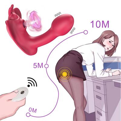 Для женщин трусики-присоски вибратор-бабочка присоска для клитора массажер вагинальный G-Spot мощный вибростимулятор женские секс-игрушки