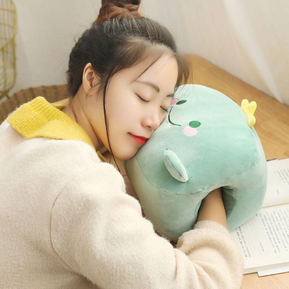 Keep Warm Office Nap Pillow Super Soft Pillow Stuffed Toy Hand Warmer Plush Pillow Winter