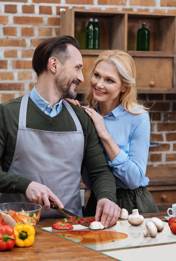 SZKLANA PŁYTA OCHRONNA NA KUCHENKĘ 85x52 OWOCE