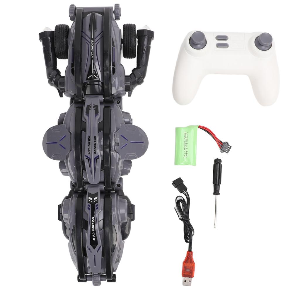 Remote Control 360 Degree Roll Car 6WD 2.4G Educational Roll Toys High Speed Stunt Snake Car for