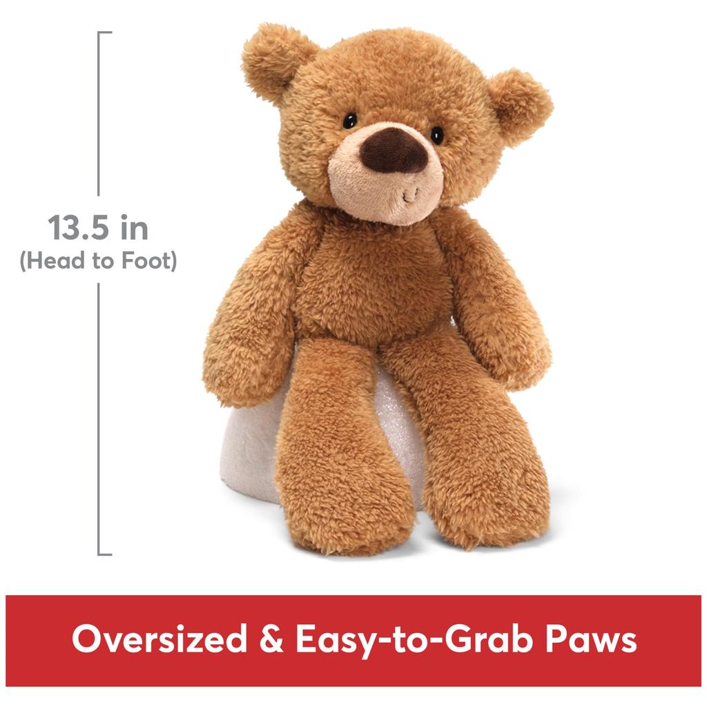 GUND Fuzzy Friends бежевый медведь 6047547