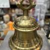 Brass Temple Bell with Deep and Heavy Resonant Sound | Church Hanging Ghanta for Pooja Mandir, Home Altar, and Traditional Temples Sacred